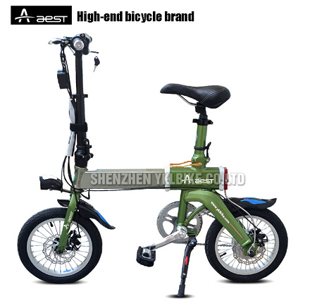 China Electric Bicycle 36v Lithium Battery Luxury Aluminum Alloy Frame Damping Brushless 180 240W Mountain E