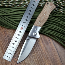 2015 el más nuevo XINZUO alta calidad y-iniciar exterior aventura y entrenando cuchillo plegable AUS-8 balde Micarta envío gratis