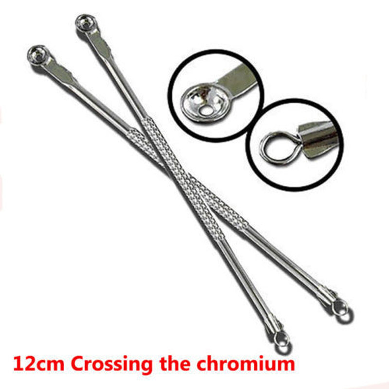 1PC Silver Blackhead Comedone Acne Blemish Extractor Remover Cosmetic Tool Stainless Remove Tool New