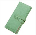 New Fashion Hot Lady Women Candy Soft Leather Clutch Wallet Cute Long Card Purse