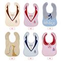 1Pc Cute Cotton Infant Baby Saliva Towel Waterproof Kids Feeding Bib Baby Toddler Scarf Breathable Children