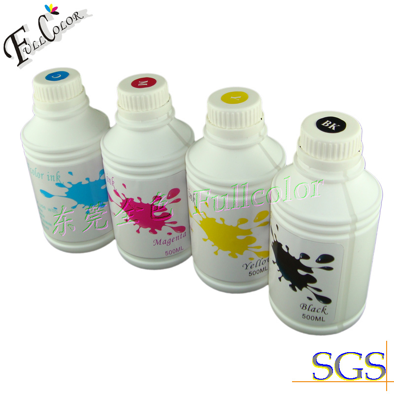 Фотография Free shipping 500ml bottle bulk UV ink for epson WF3520 WF3530 WF-3540 printer ink refill kits