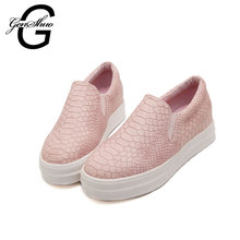 2016 Spring Autumn Casual Soft Flats Shoes Women Pink Black Round Toe Ladies Slip On Moccasins Driving Pregnant Loafers Creepers