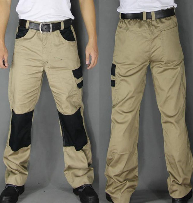 Mens cargo pants Casual Pants Military More Pockets Zipper Trousers Outdoors Overalls Army Pants Electrician Auto Repair Workers (6)