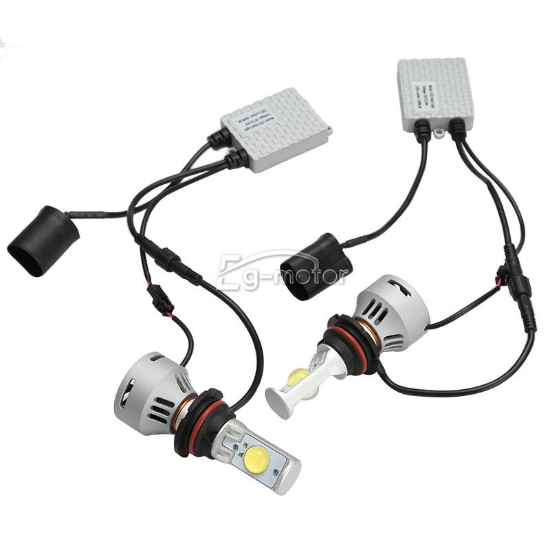 2X 3200LM 36W 6500K Head Lamps Light CREE LED Headlight Bulbs Kit 9007 SALE