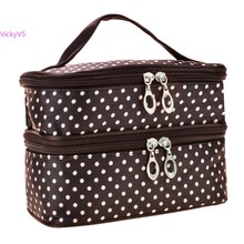 Wholesale professional Cosmetic Case bag large capacity portable Women Makeup cosmetic bags storage travel bags 41