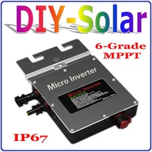 2014 New Waterproof IP67, Mini 2300W 80-160VAC / 180-260VAC Grid Tie Micro Inverter, with 22-50VDC Wide Voltage Inverter