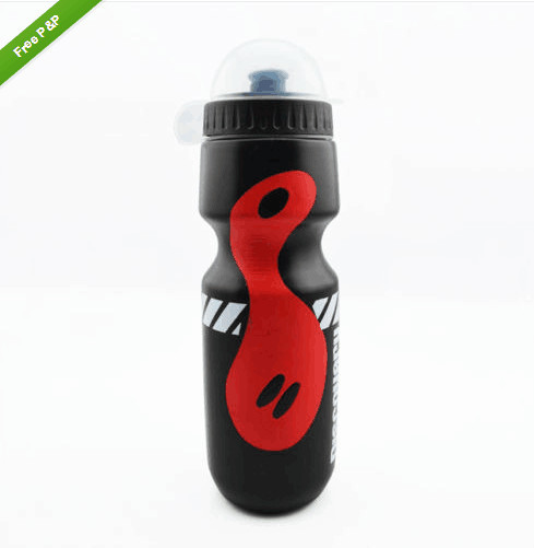 2015 NEW ARRIVAL Mountain MTB Bike Bicycle 750ML Sports Water Bottle Cage Holder Set BlackSW55