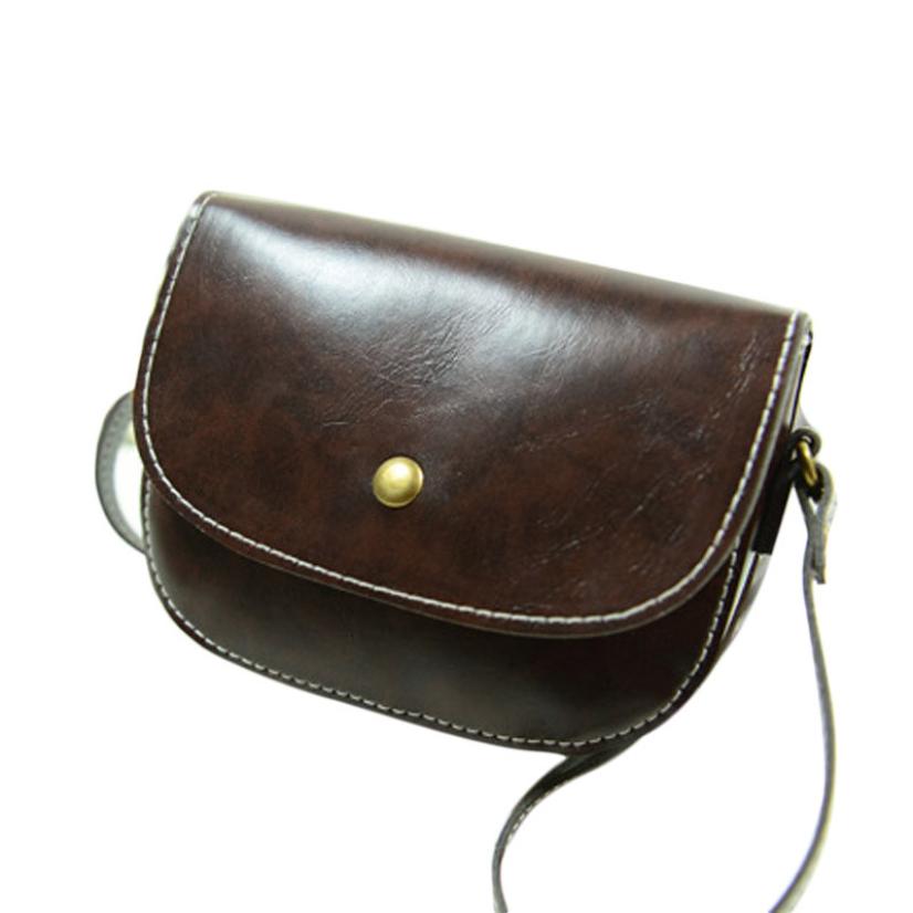 New Women Handbag PU Leather bags women messenger bag Vintage women bag Shoulder Crossbody Bags bolsa feminina Dropshipping