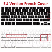 1pcs EU English FR French AZERTY Laptop Keyboard Stickers For Macbook Air Pro Retina 13 15 Silicon Keyboard Skin Cover Protecror