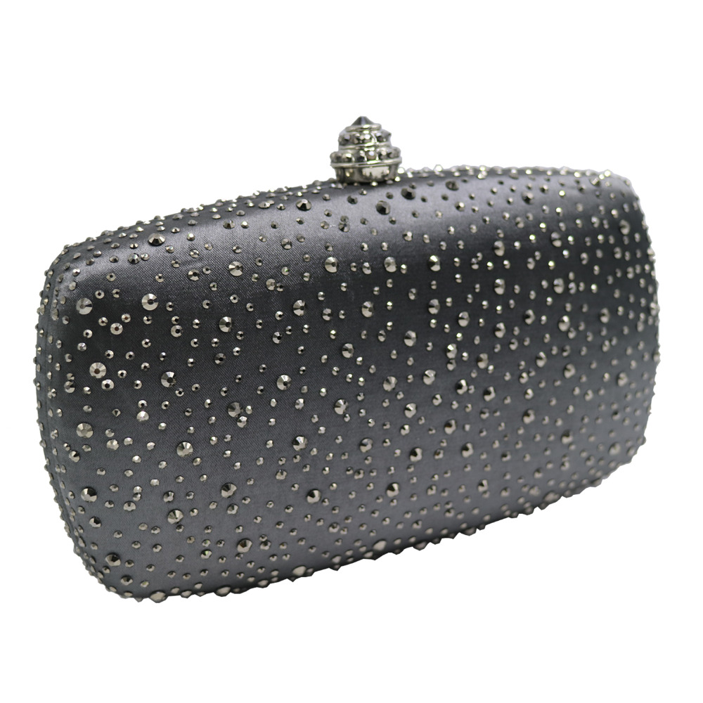 pewter clutch evening bag