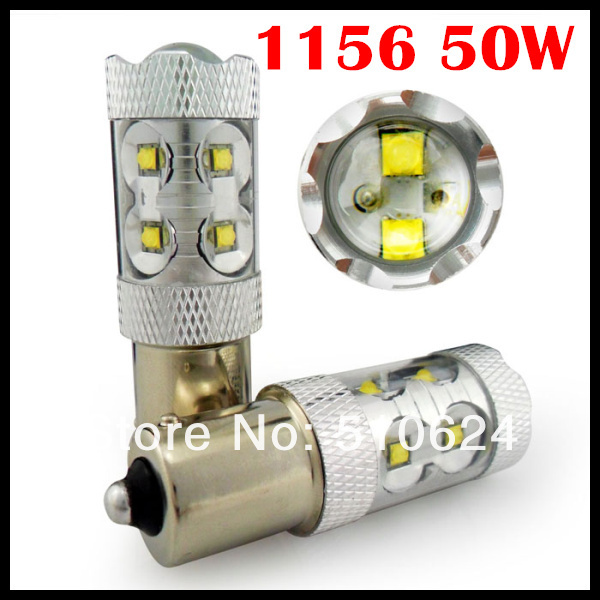 50W !! 10pcs/lot  Fog light H4 H7 1156 1157 9005 9006 H8 H16 H11 CREE chipset High Power LED lamp