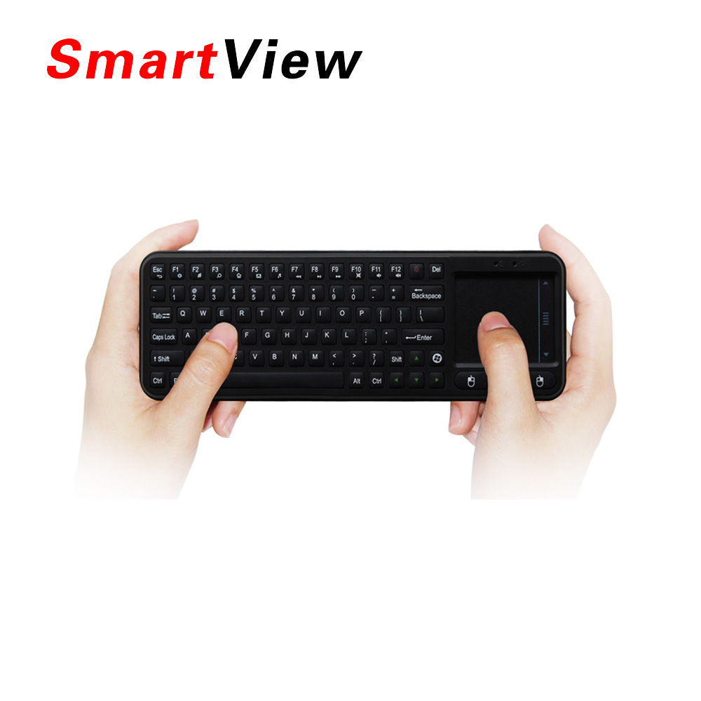 Original Measy RC8 3-in-1 Mini 2.4G USB Wireless Keyboard Air Fly Mouse Touchpad Remote Touch pad for Mini PC Android TV Box