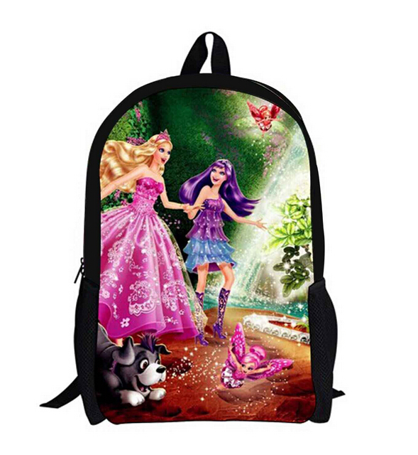 Hot-Sale-Trendy-Barbie-School-Bags-For-Teenage-Girls-Horse-Pink ...