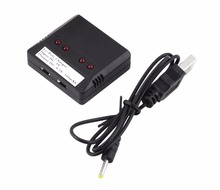 F14786 4 in 1 3.7V Lipo Battery Charger USB Interface 4 Ports For Hubsan X4 Q4 H107L H107C WLtoys JJCR UDI Syma X5C S9DS