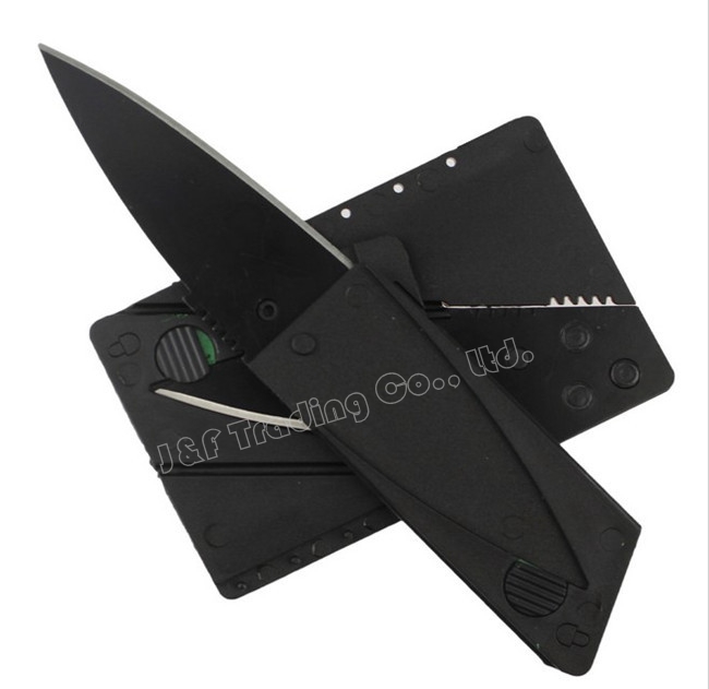 de credit Pliable Couteau En Plein Air En Metal Portefeuille Couteau
