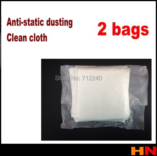 2 bags Mobile phone LCD LED Repair clean cloth separating machine vacuum packing anti static microfiber