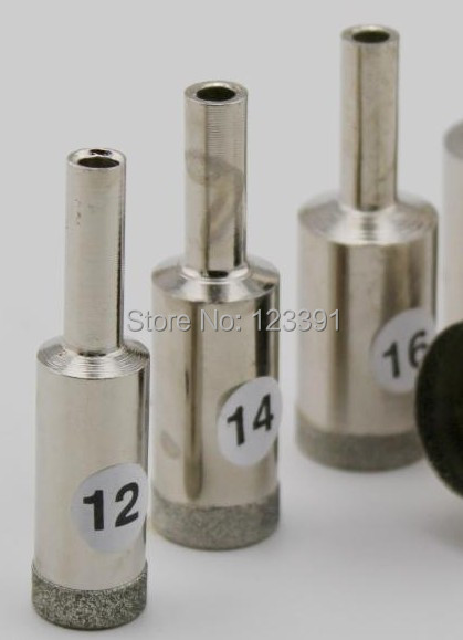 Free shipping of electroplated diamond super thin wall hole saw 17 50 20mm for processing jade