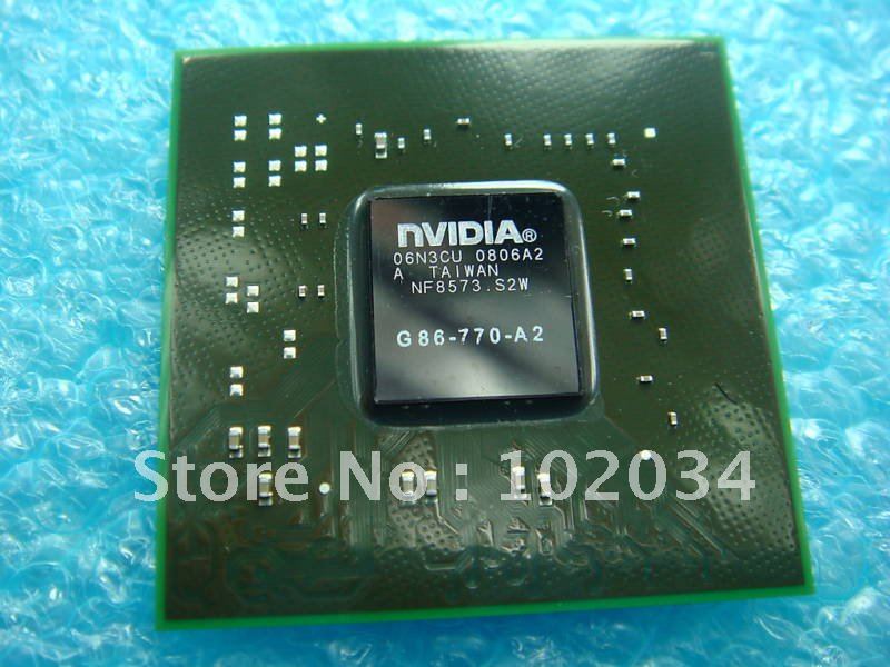 100% New nVIDIA GeForce GPU BGA Chipset  (G86-770-A2 )