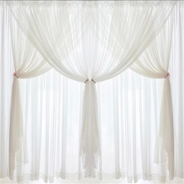 Popular White Lace Curtains-Buy Cheap White Lace Curtains lots from
