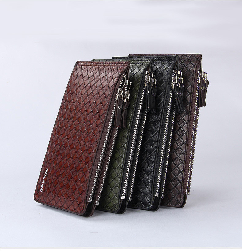 pria keren kasual panjang gaya pu kulit bifold dompet id window pemegang kartu tas tas kecil pria keren kasual panjang gaya pu kulit bifold dompet id window pemegang kartu tas tas kecil
