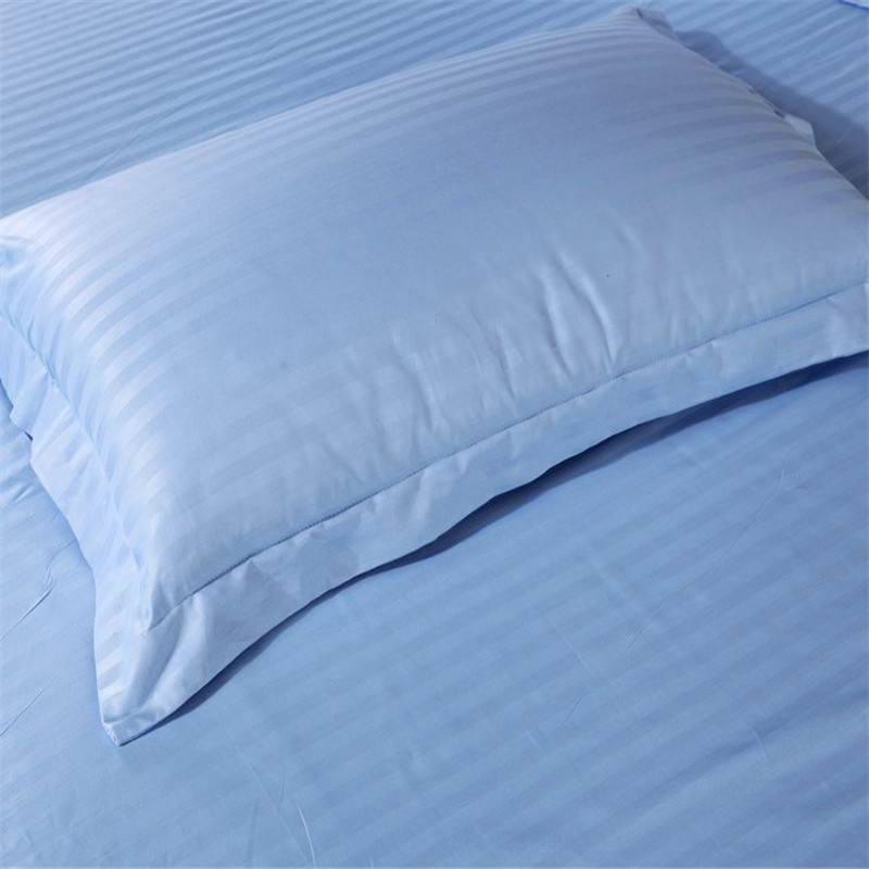 Pillowcase 2pcs/pair 100% cotton 48*74cm pillow cover pillowslips pillow cases bedding cover satin stripe Brief Morden