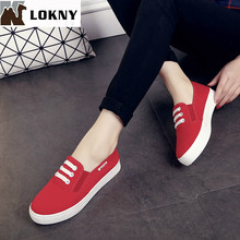 New Shoes Women Fashion Casual Shoes Ladies Canvas Shoes 2016 5 Colors Students Comfortable Flats