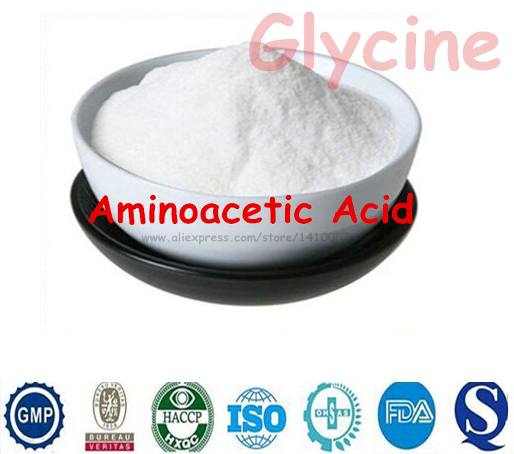 Amino Acid Series Glycine 500G Food Grade Aminoacetic Acid  99% High Purity Nutritional Supplements