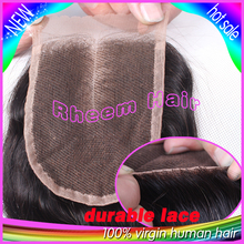 7A Virgin Hair Lace Closure 3 5x4 Brazilian Body Wave Closure Human Hair Closure With Bleached