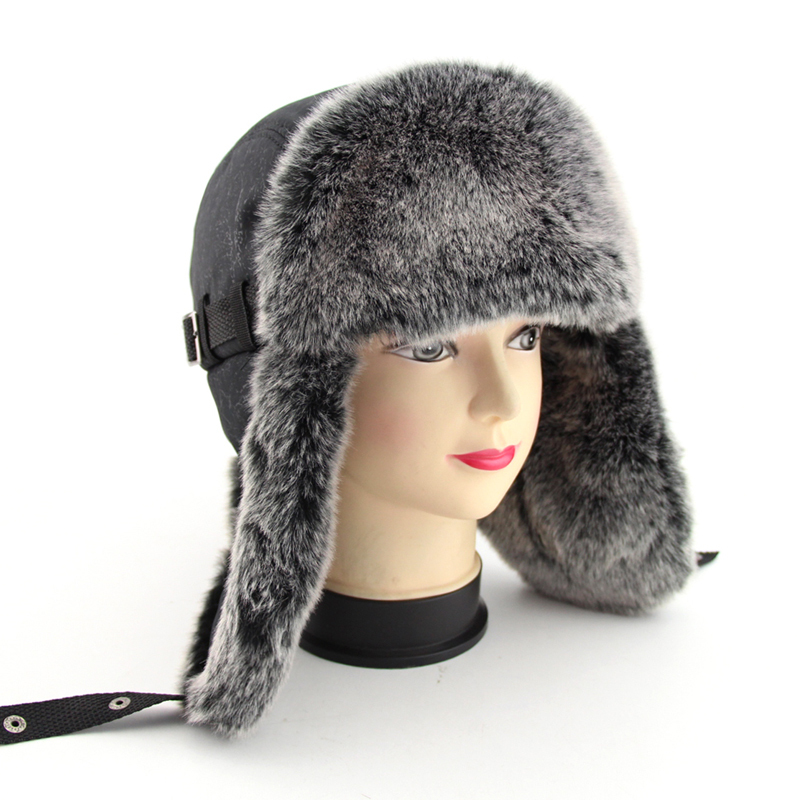 2015 Winter Warm Trapper Hat, Men Aviator Hat,High Quality Russian Hat, Sport Outdoor Earflaps Bomber Caps For Men