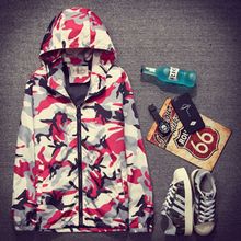 2016 new Spring and summer thin coat male casual camouflage jacket baseball uniform thin jacket sun lovers Edition