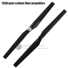 Special 1330 M8 pure carbon fiber self-locking propellers 2 blades (CW/CCW) for FPV drone quadcopter YUNEEC Q500