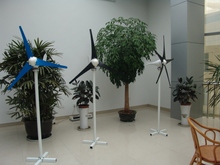 300w 3 blades 12V/24V/50HZ DC small wind generator/ windmill generator
