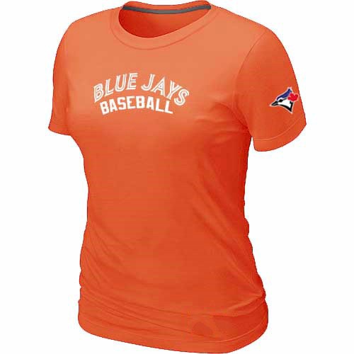Toronto Blue Jays Nike Women\'s Orange Short Sleeve Practice T-Shirt