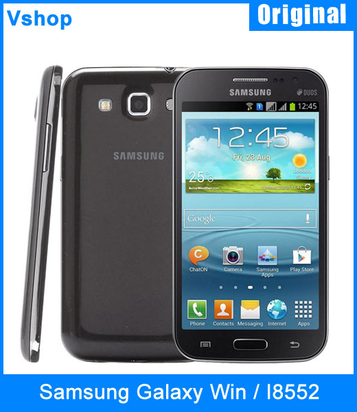3G Original Samsung Galaxy Win I8552 4GBROM 1GBRAM 4 7 Android 4 1 Qualcomm Snapdragon MSM8225Q