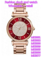 Cristal dial mujeres MK3331 MK3332 MK3338 MK3339 MK3355 MK3356 MK3377 + la caja original, venta al por mayor y al por menor + envío gratuito