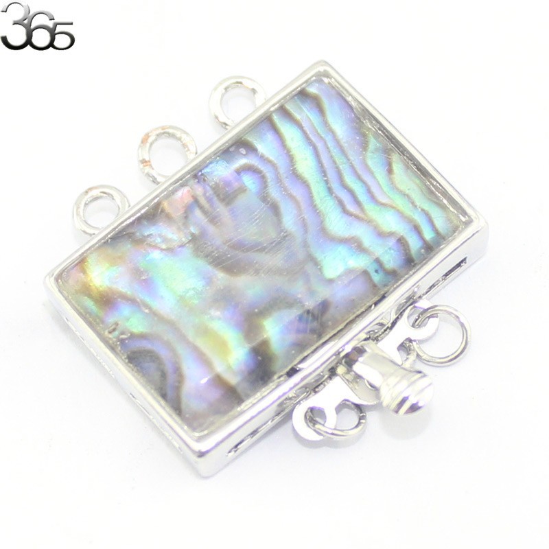 10pcs dull silver copper magnetic clasp 8X12mm diy findings