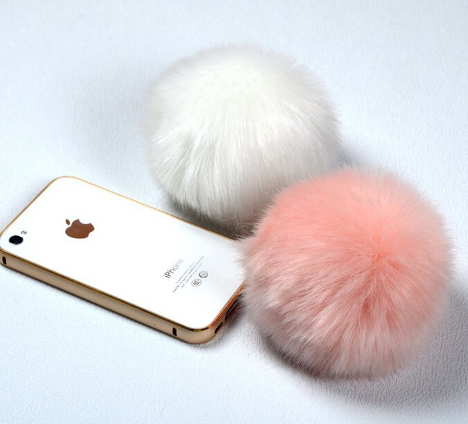 Cheap! DIY fur balls 5pcs faux Fur pompoms D8 for capbag keyclothesBeanies hats wholesale fur pom poms free shipping (3)