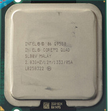 Quad core q9550 Processor Core 2 Q9550 cpu (2.83GHz /12MB Cache /FSB 1333 ) LGA775 CPU free gift sent