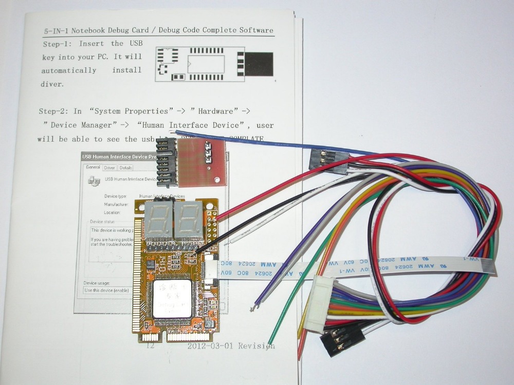 Пост карта мини pci