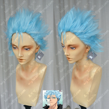 Bleach Grimmjow Jeagerjaques косплей парик