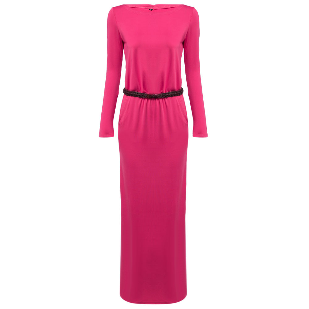 VESTLINDA Vintage Vestidos Longo Jurken Women Maxi Dress Full Sleeve Casual Dress Autumn A Line Solid Ropa Mujer Long Dress 15