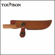 Tourbon-Durable-Fixed-Blade-Knives-Sheath-Brown-Leather-with-Button-Close-and-Belt-Slot-for-Hunting
