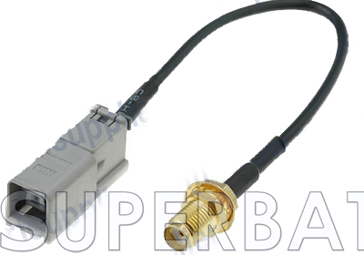GPS/GSM antenna adapter cable SMA to GT5-1S HSR for Mercedes Com Pigtail cable GT5 TO SMA Jack bulkhead