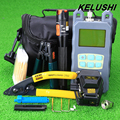 KELUSHI 20 in 1FTTH Fiber Optic Tool Kit with Fiber Cleaver 70 10dbm Optical Power Meter