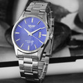 Fashion Single Calendar Men Watch Luxury Classical Stainless Steel Wristwatch Casual Dress Quartz Watch relogio masculino