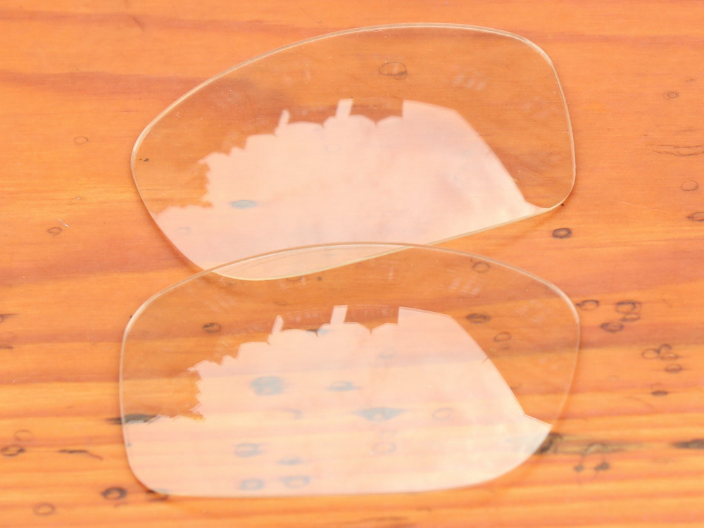 Crystal Clear Replacement Lenses For Pit Bull Sunglasses Frame 100 UVA UVB Protection
