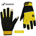 Touch screen wear resistant gel finger bicycle gloves