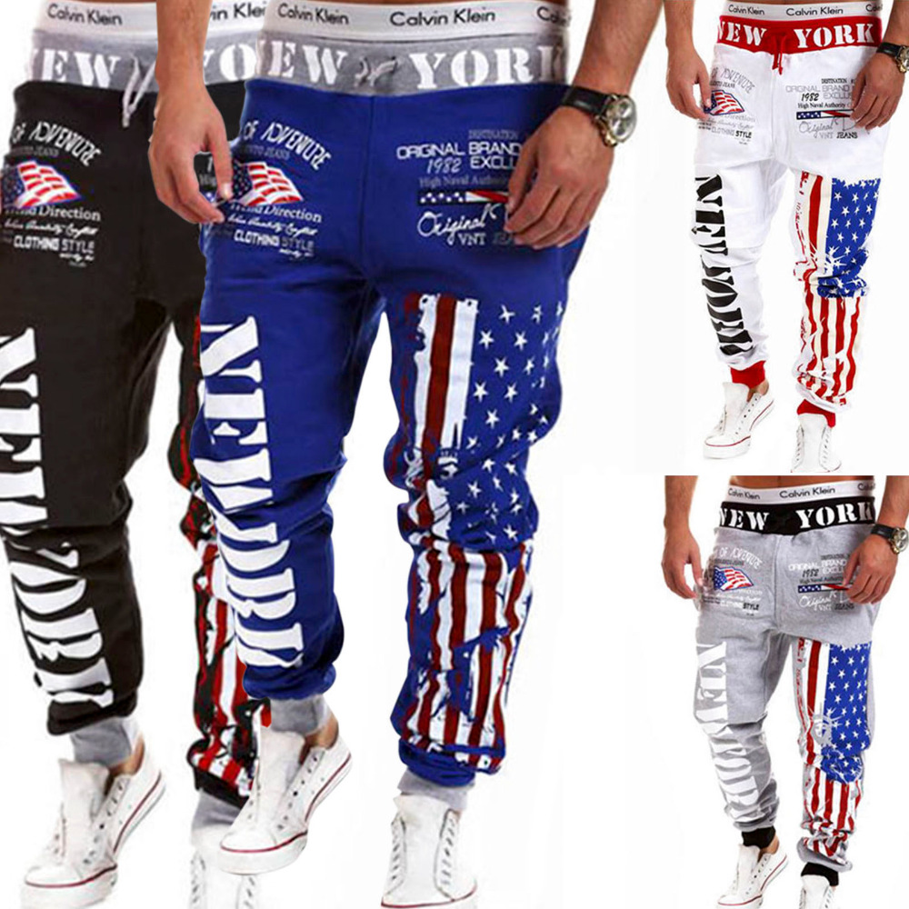 Sports Trousers New 2016 Men's Gym Clothing Jogger Sweatpants Baggy