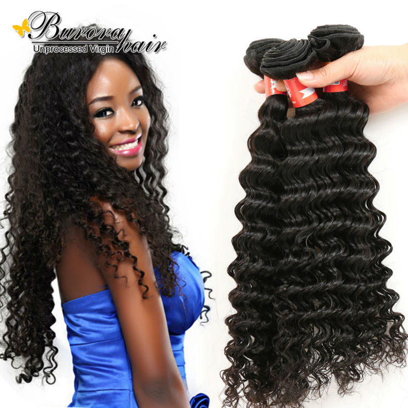 Malaysian Virgin Hair Deep Wave 3Pcs/Lot Malaysian Deep Wave Hot Ms Lula Malaysian Virgin Hair 100% Human Hair Weave Sale
